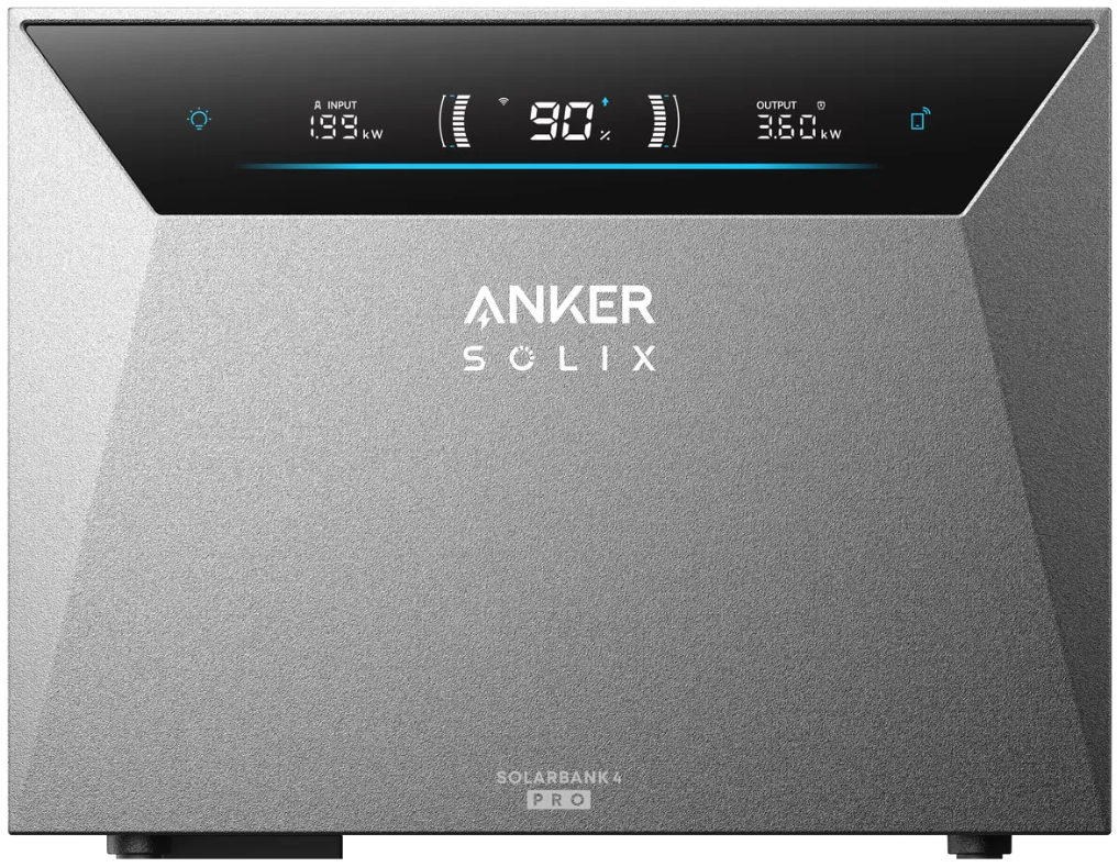 Anker SOLIX Solarbank 4 E5000 Pro 5 kWh Balkonkraftwerk-Speicher