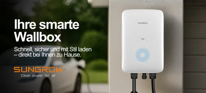 Ihre smarte Wallbox von Sungrow