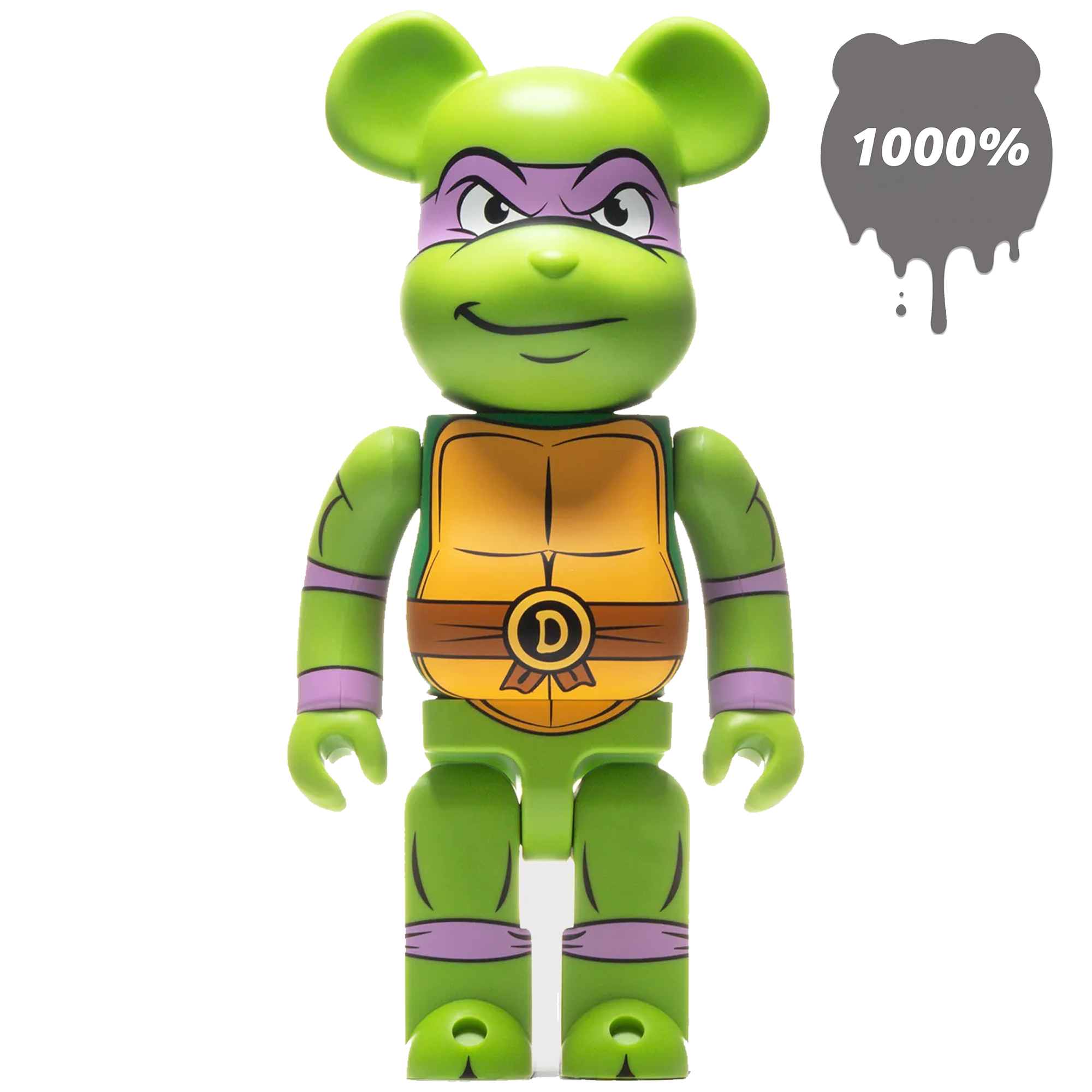 BE@RBRICK 1000% TMNT DONATELLO - Medicom Toy Designer Figur 70cm NEU OVP