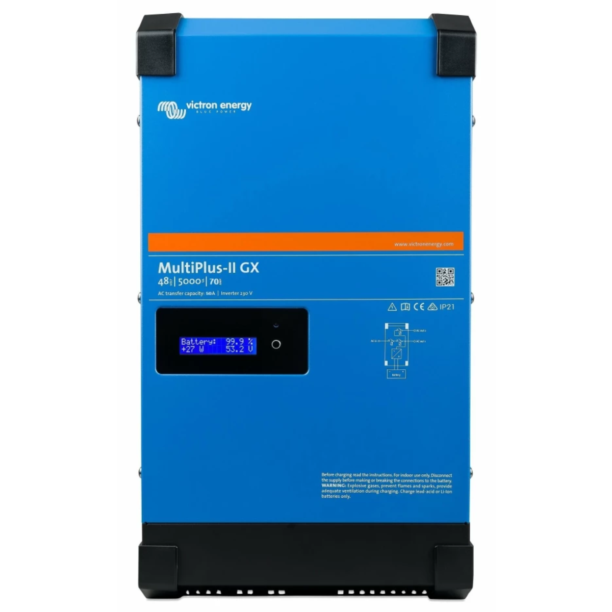 Victron Energy MultiPlus-II GX 5000 48/5000/70-50 MultiPlus-II GX Wechselrichter Inverter Charger