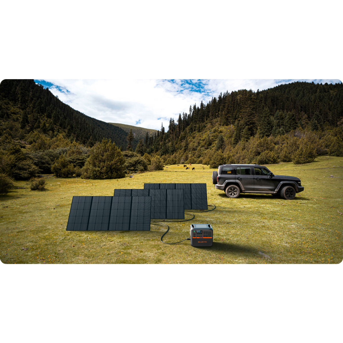 Bluetti PowerOak AC200P L Portable Power Station 2304Wh 2400W 45Ah