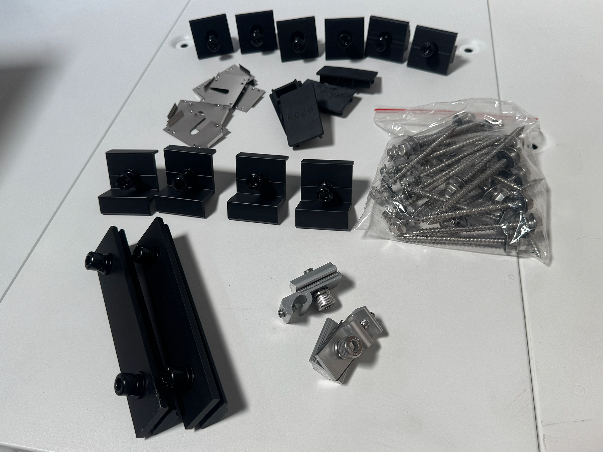48 Teile montageset für balkonkraftwerke