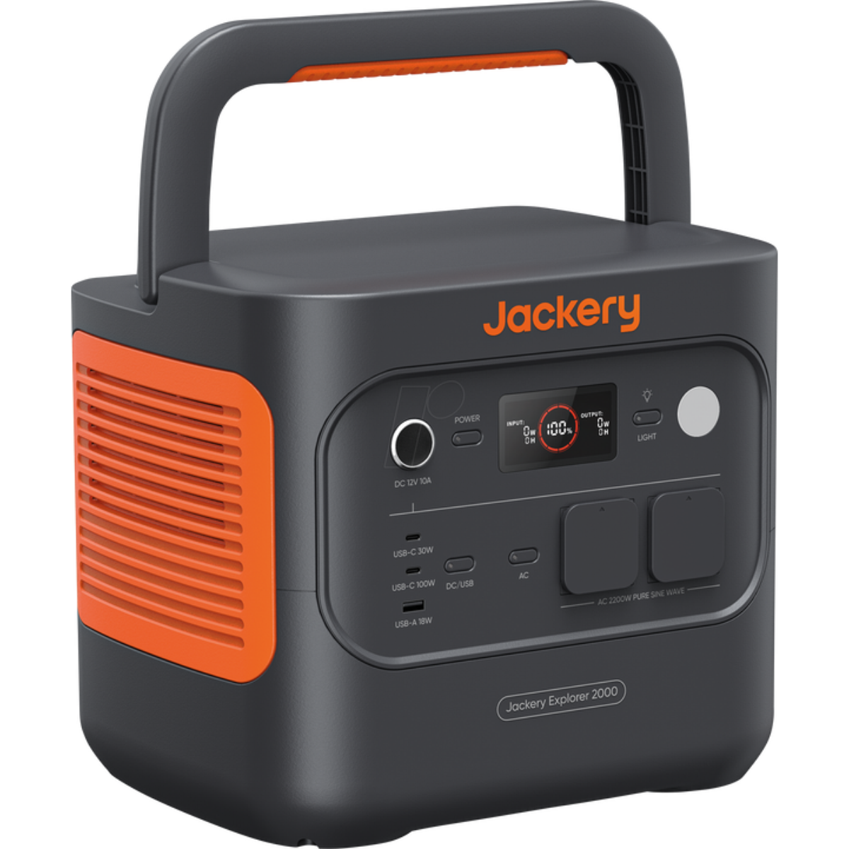 Jackery Explorer 2000 v2 Powerstation 2042 Wh 2200 W Solargenerator App Steuerung