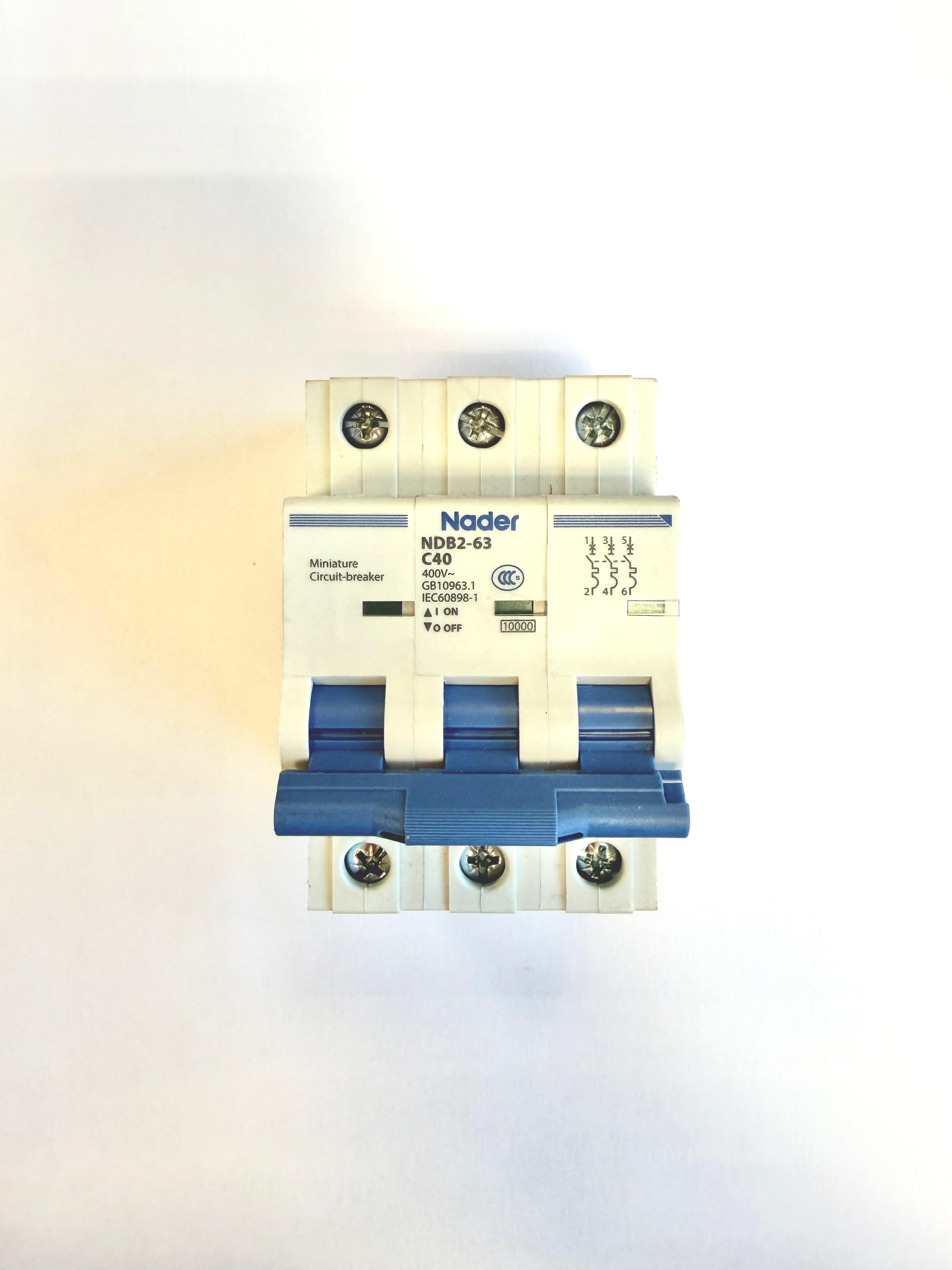 Leitungsschutzschalter Nader NDB2-63 C40