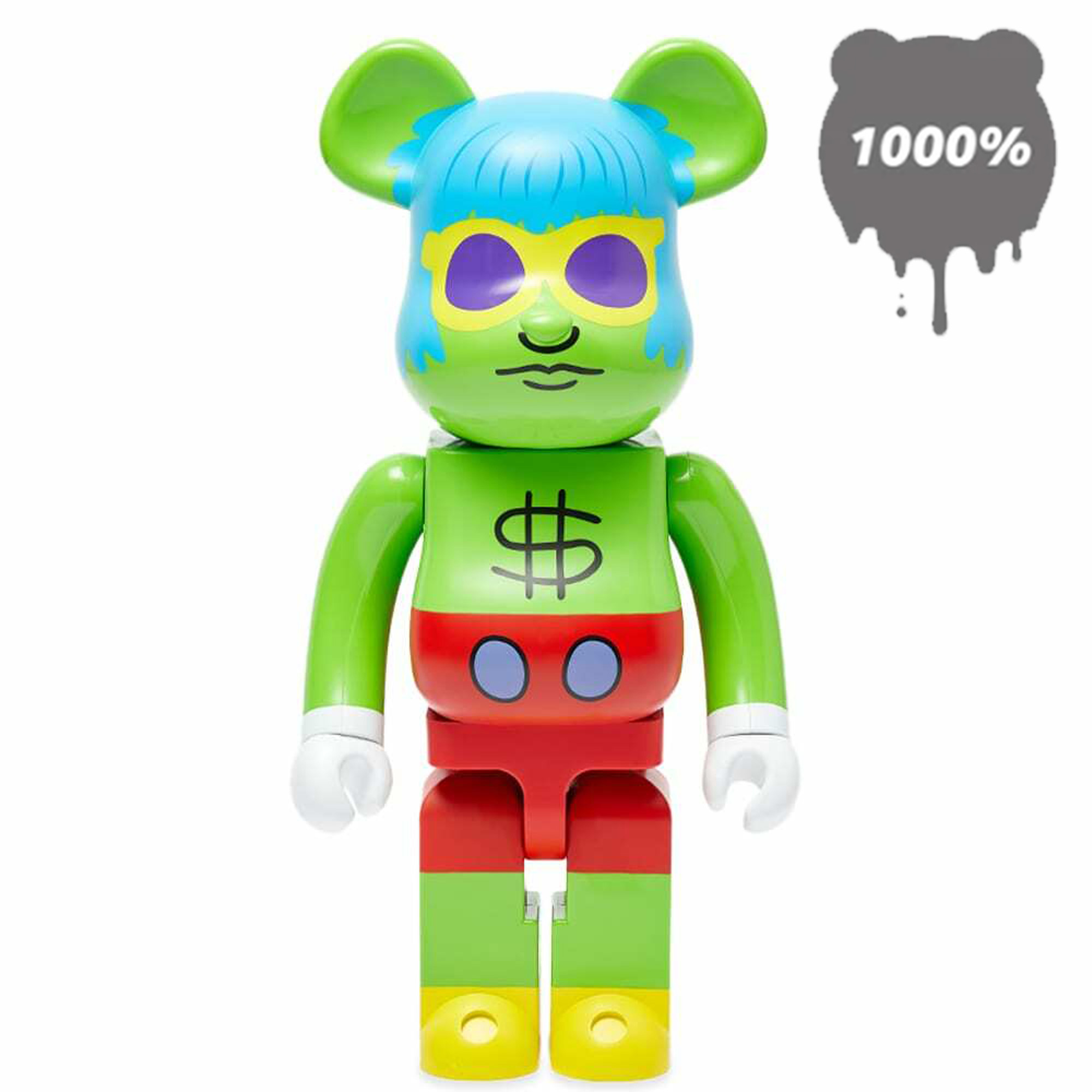 BE@RBRICK 1000% KEITH HARING ANDY MOUSE 1000% - Medicom Toy Designer Figur 70cm NEU OVP