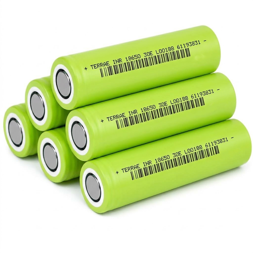Batterien 18650 TerraE INR 18650 30E 3,65V 3000mAh