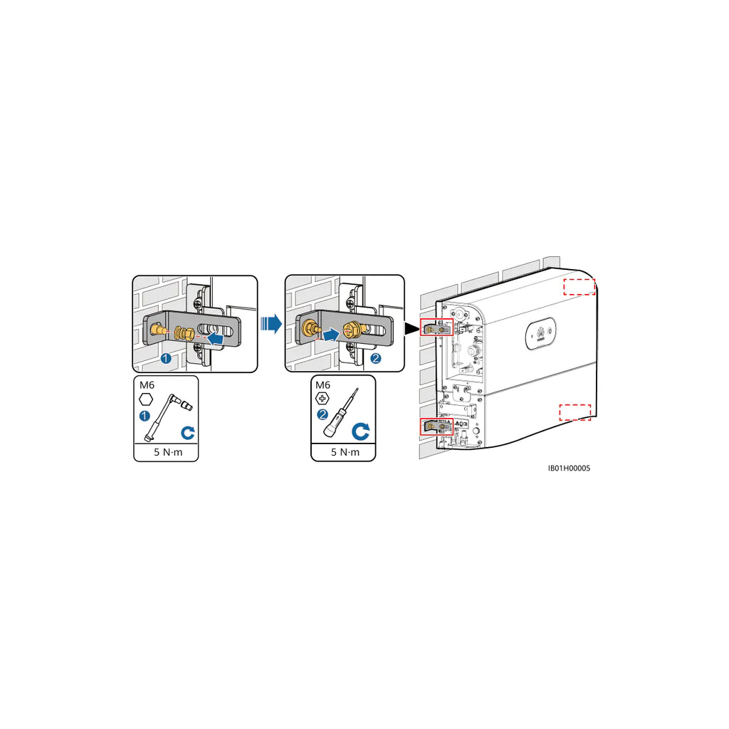 Huawei LUNA2000 WALL MOUNTING BRACKET