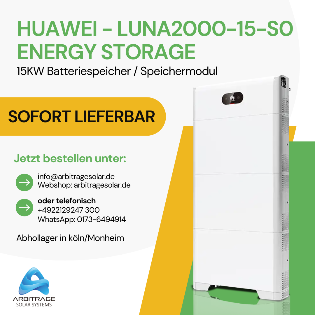 HUAWEI LUNA2000-15-S0 Batteriespeicher  - 15kWh