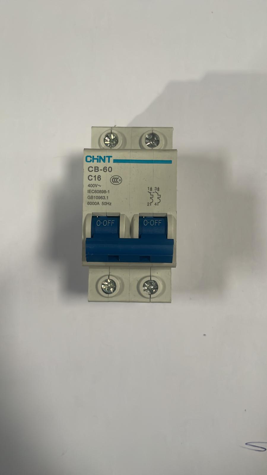CHINT Leitungsschutzschalter CB-60 C16 2p 2-polig