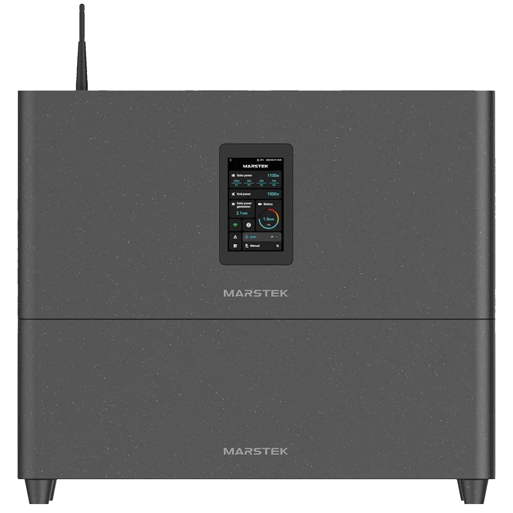 Marstek Jupiter C Plus All-In-One Balkonkraftwerk mit Speicher 2.56 kWh - 1x Erweiterungsakku