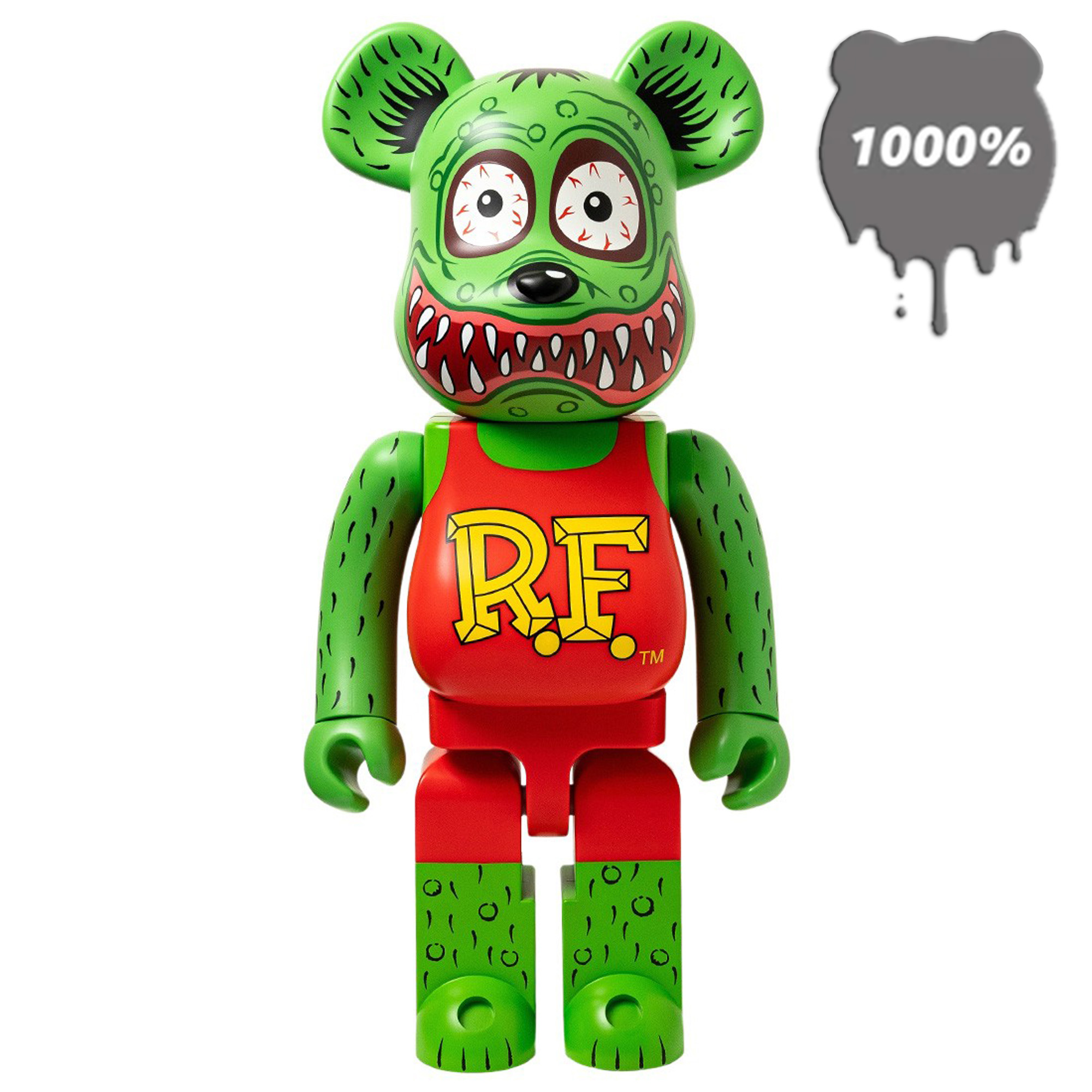 BE@RBRICK 1000% 1000% RAT FINK - Medicom Toy Designer Figur 70cm NEU OVP