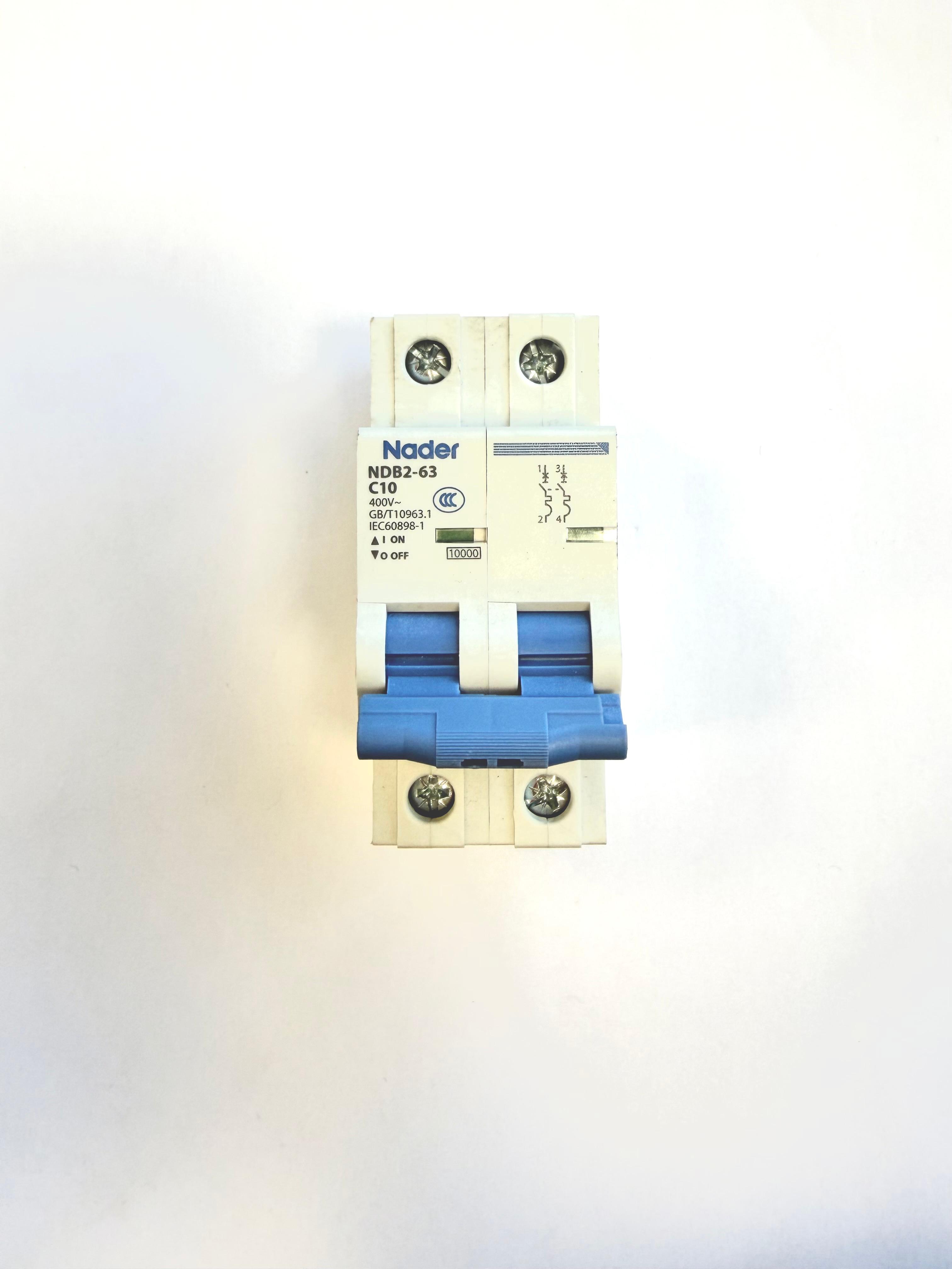 Leitungsschutzschalter Nader NDB2-63 C10