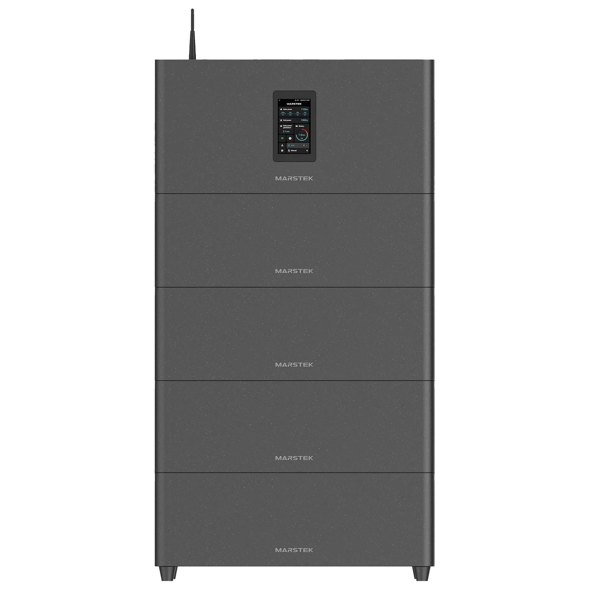 Marstek Jupiter C Plus All-In-One Balkonkraftwerk mit Speicher 10.24 kWh - 4x Erweiterungsakku