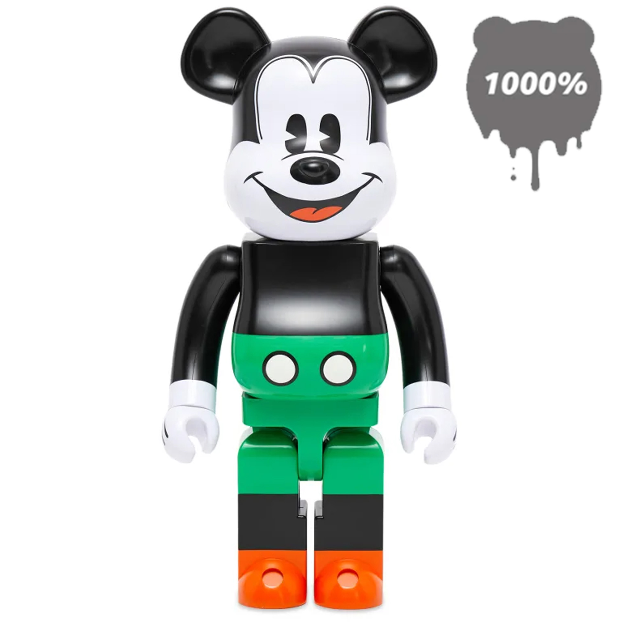 BE@RBRICK 1000% MICKEY MOUSE 1930S POSTER 1000% - Medicom Toy Designer Figur 70cm NEU OVP