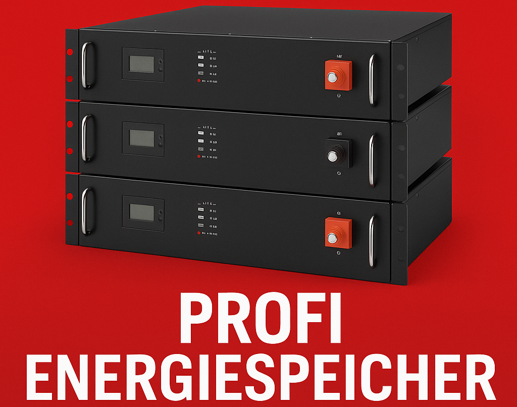 Batteriespeicher 19'' 18,72 kWh 390 Ah 48V