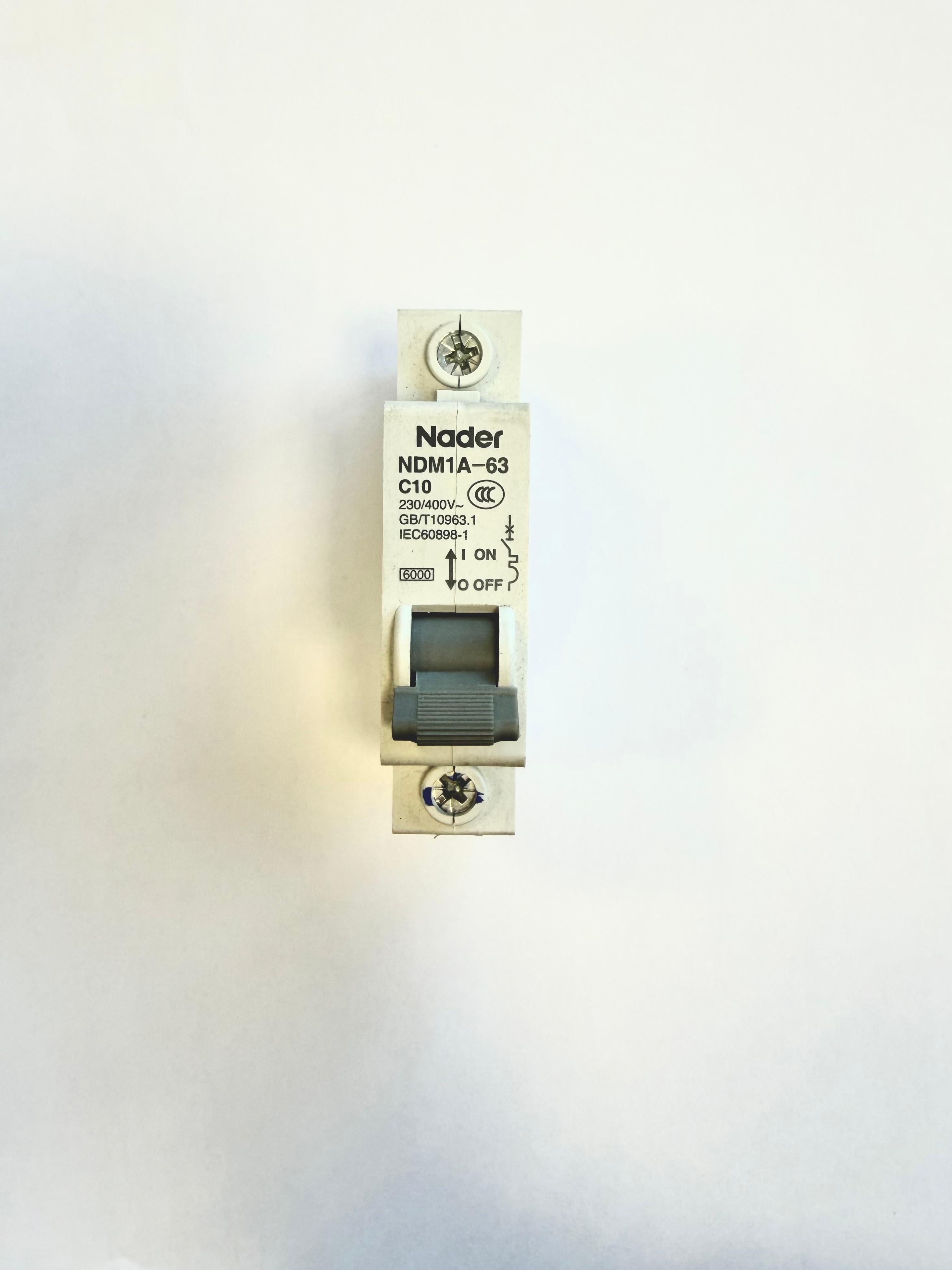 Leitungsschutzschalter Nader NDM1A-63 C10