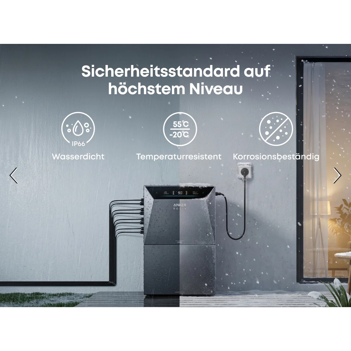 Anker SOLIX Solarbank 4 E5000 Pro 5 kWh Balkonkraftwerk-Speicher