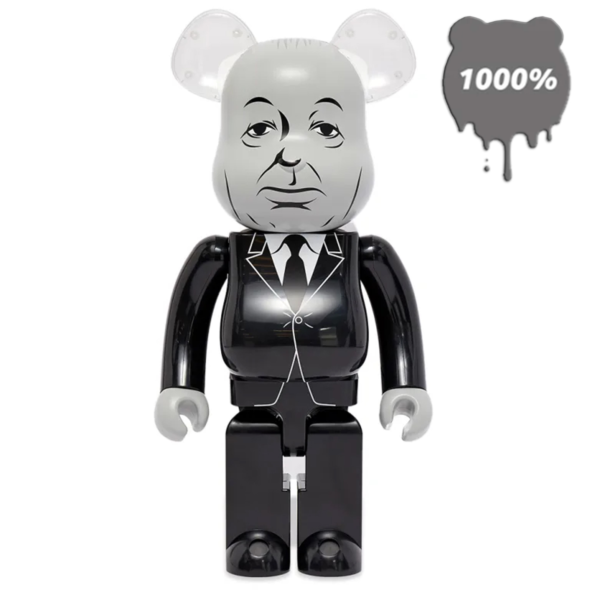 BE@RBRICK 1000% ALFRED HITCHCOCK 1000% - Medicom Toy Designer Figur 70cm NEU OVP