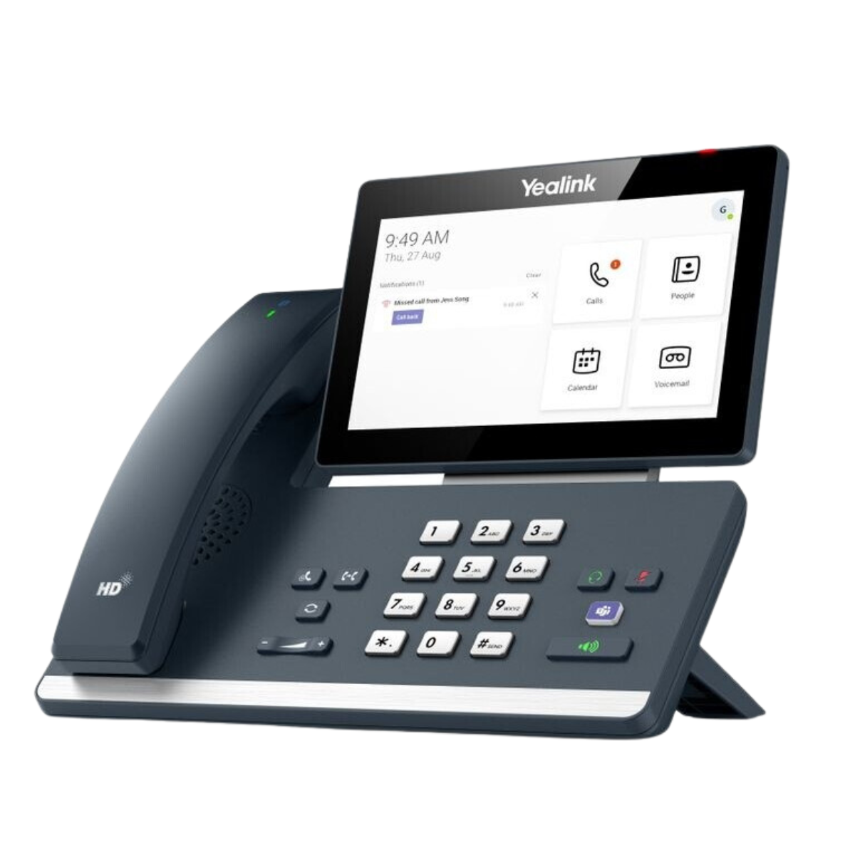 Yealink MP58 Teams Edition IP Telefon 7" Smat Business Media PhoneDesktop Telefon PC Bluetooth 7 Zoll Touchscreen HD Audio