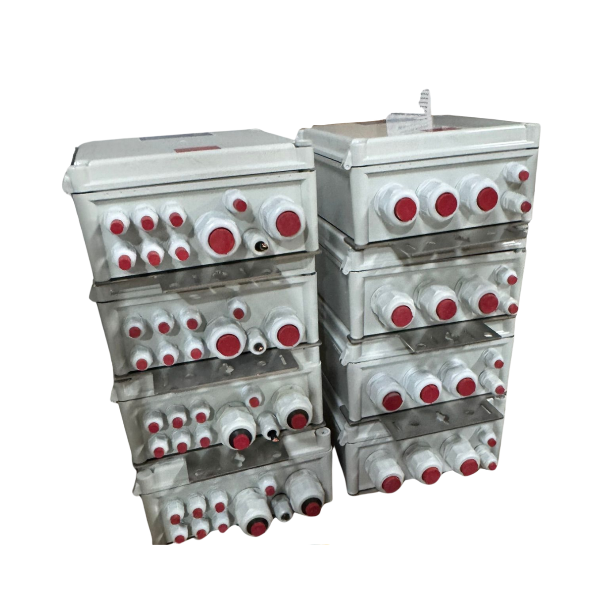 Sicherungsautomaten Rosenberger SLPDU22-x6 DC Power Distribution Unit – 48 V DC Verteilerbox mit DEHNsecure SPD & 6× Schneider Electric iC60N 20 A