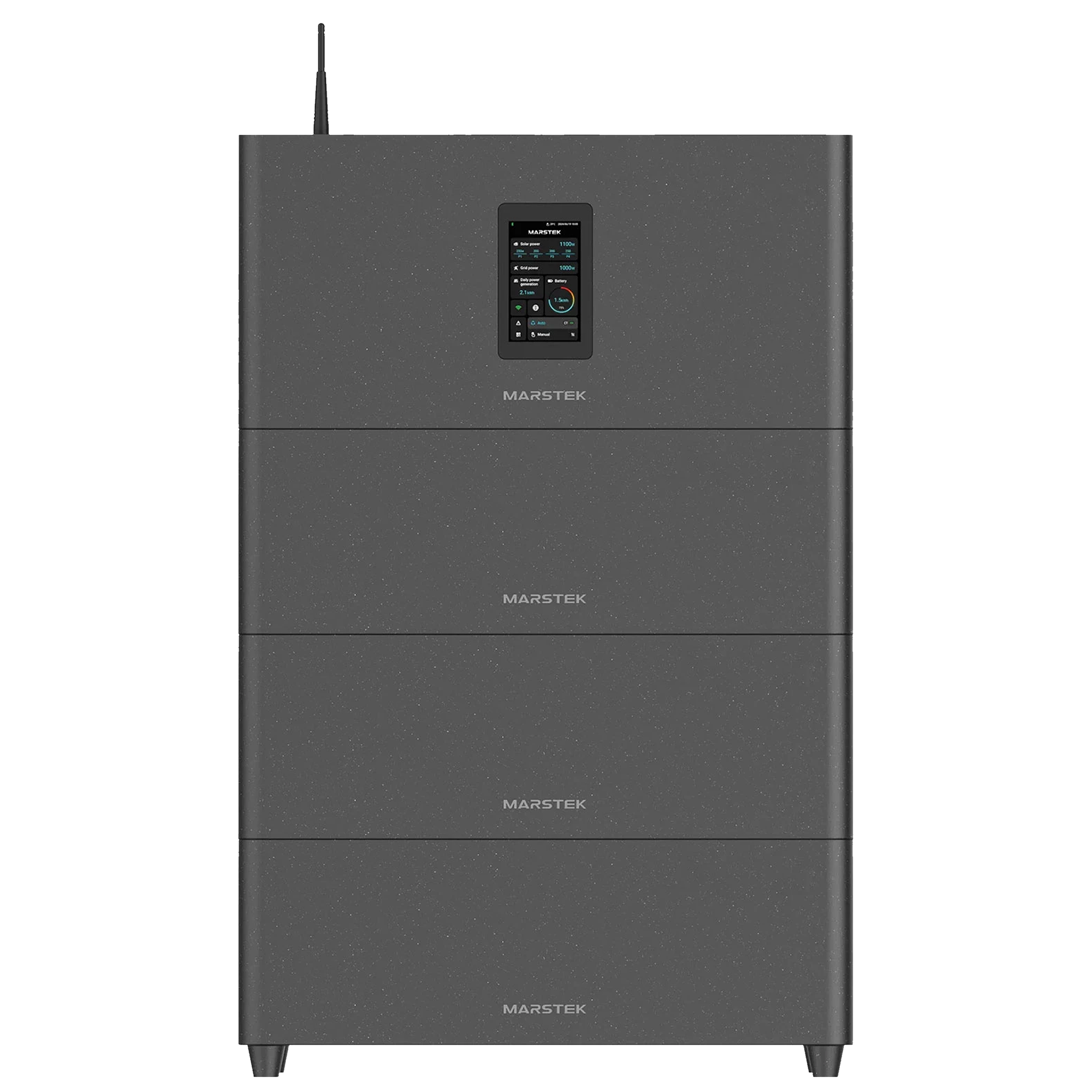 Marstek Jupiter C Plus All-In-One Balkonkraftwerk mit Speicher 7.68 kWh - 3x Erweiterungsakku