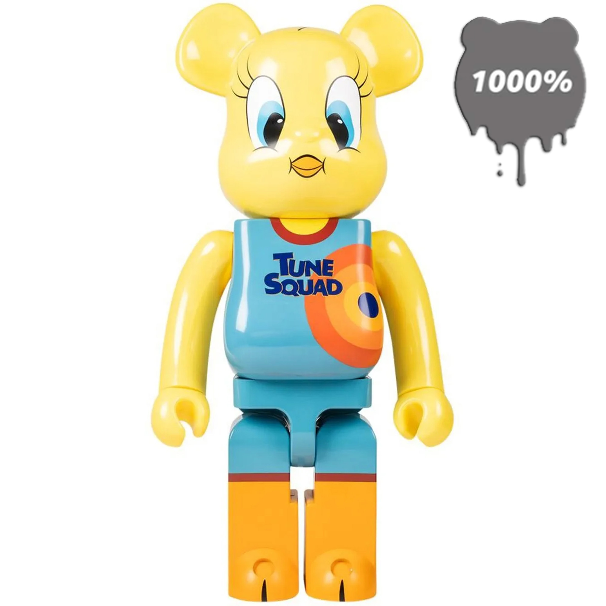BE@RBRICK 1000% TWEETY SPACE JAM 1000% - Medicom Toy Designer Figur 70cm NEU OVP
