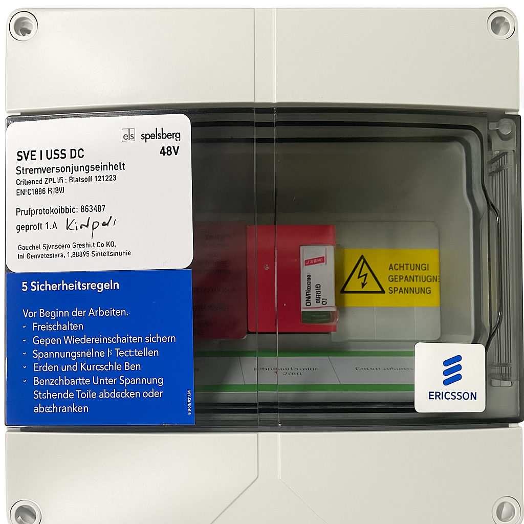 Stromversorgung Ericsson SVE I ÜSS DC