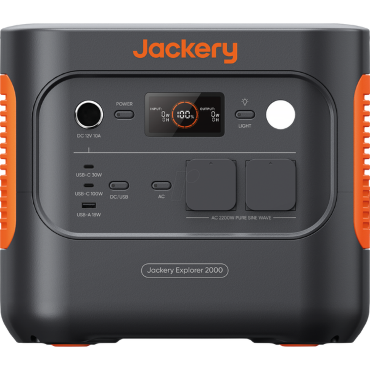 Jackery Explorer 2000 v2 Powerstation 2042 Wh 2200 W Solargenerator App Steuerung