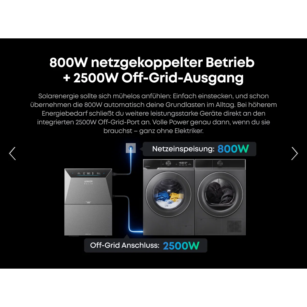 Anker SOLIX Solarbank 4 E5000 Pro 5 kWh Balkonkraftwerk-Speicher
