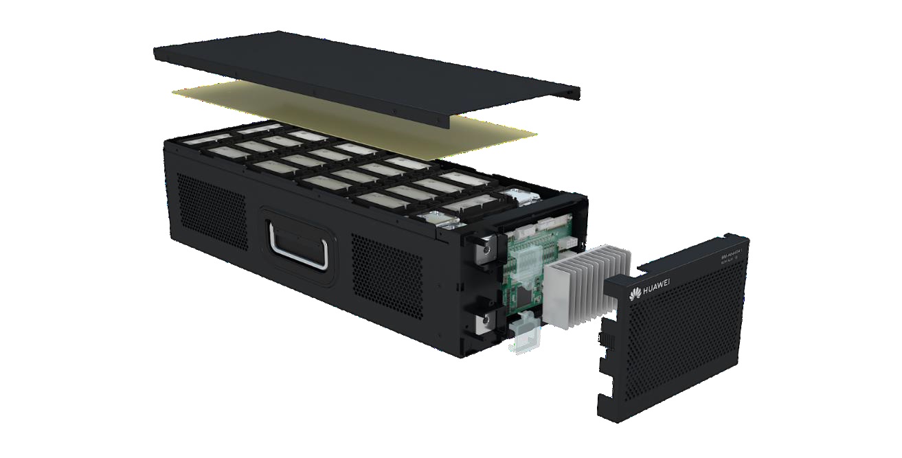 Huawei ESM-6476AS1 | 16S | 4,86 kWh | 100 Ah | 48,6 V – Smart String ESS Mid Capacity Module (Refurbished)