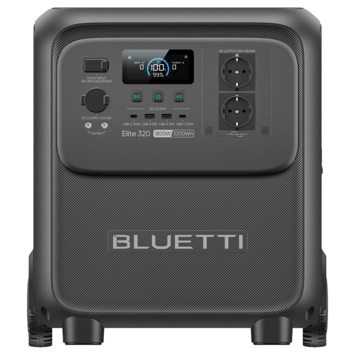 Bluetti Elite 320 Portable PowerOak Powerstation 3200Wh 1800W