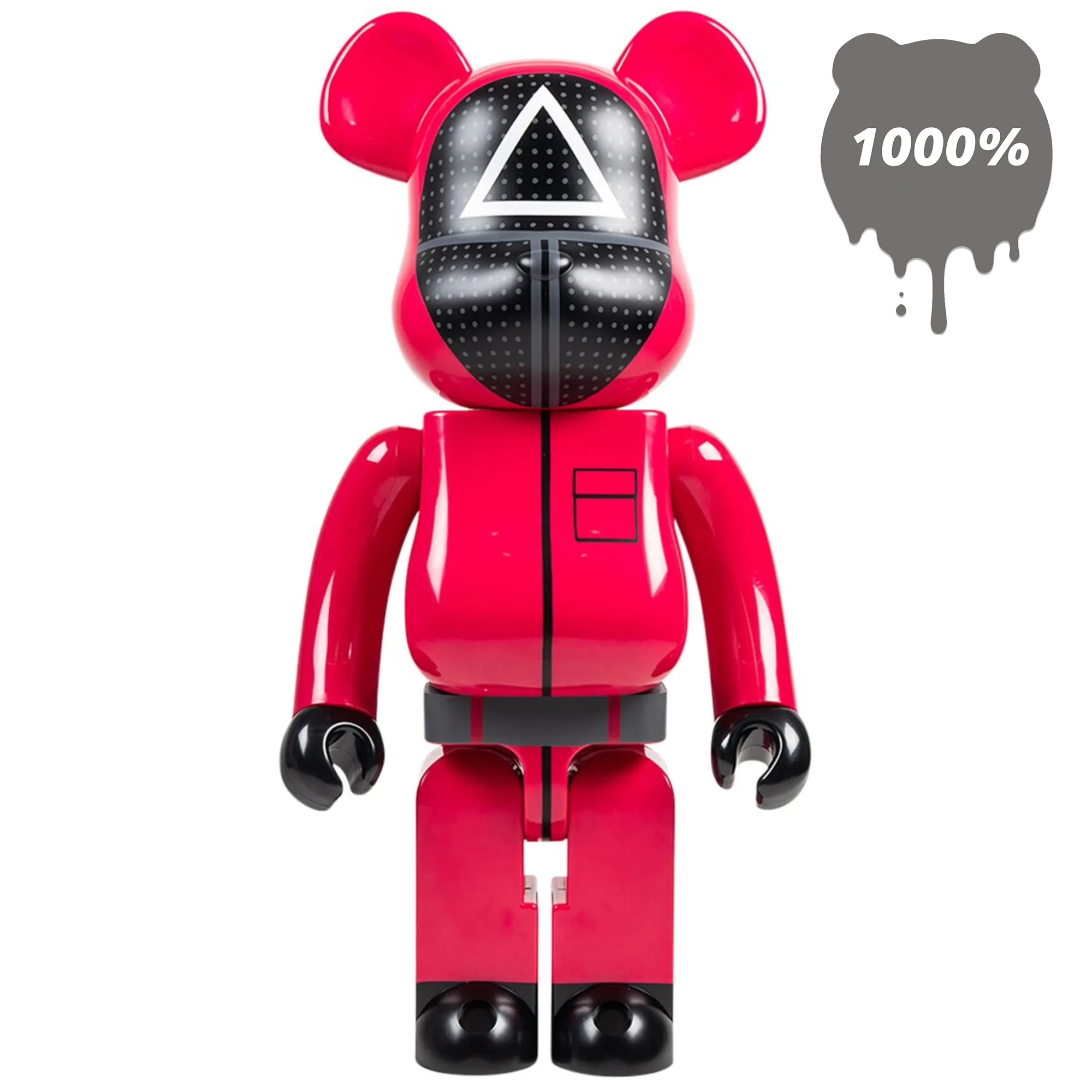 BE@RBRICK 1000% SQUID GAME GUARD - Medicom Toy Designer Figur 70cm NEU OVP
