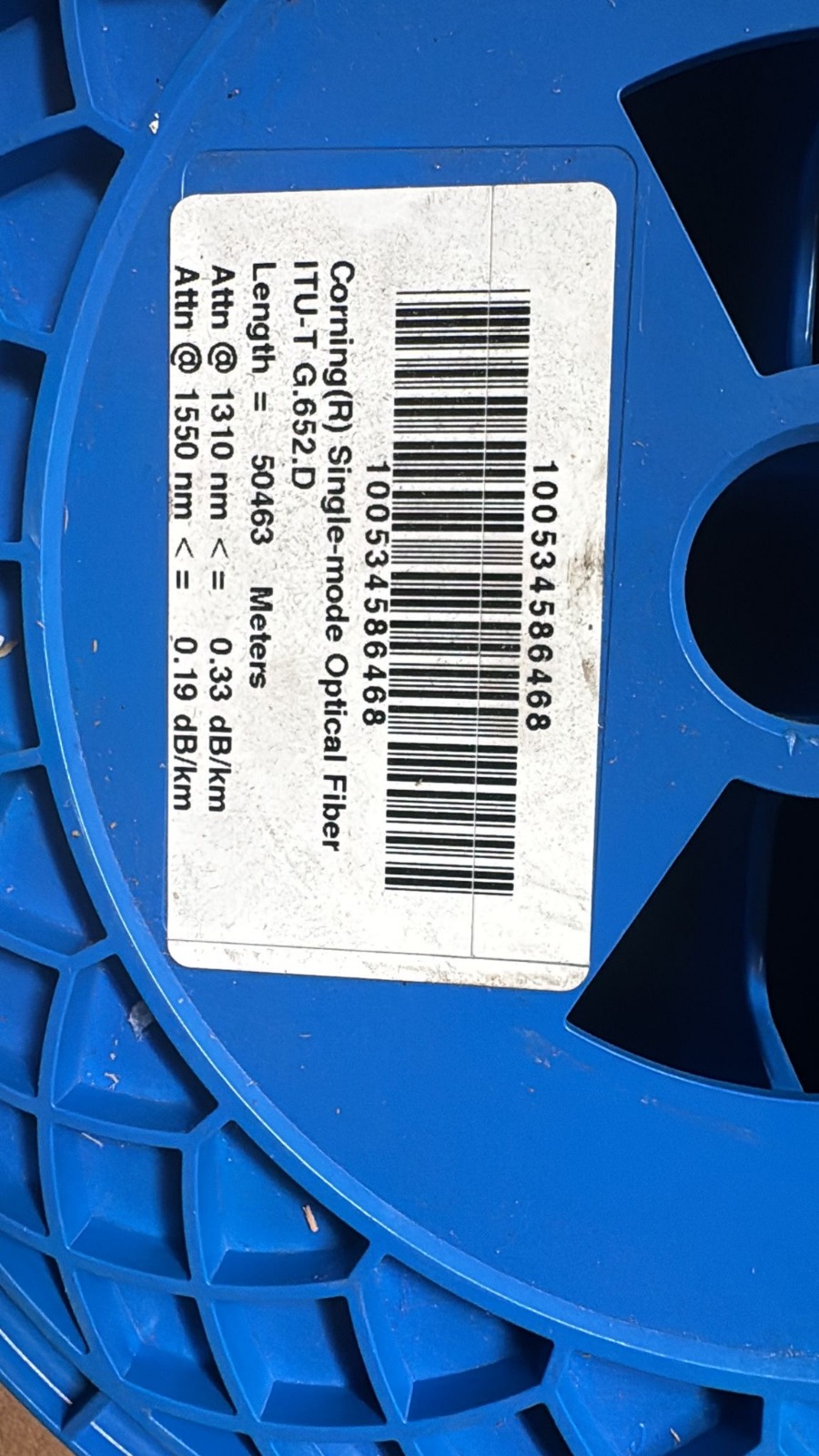 Corning Single-mode Optical Fiber ITU-T G.652.D