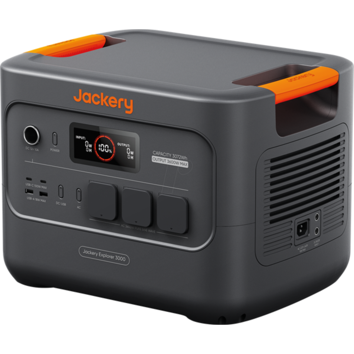 Jackery Explorer 3000 v2 Powerstation 3072 Wh 3600 W Solargenerator App Steuerung