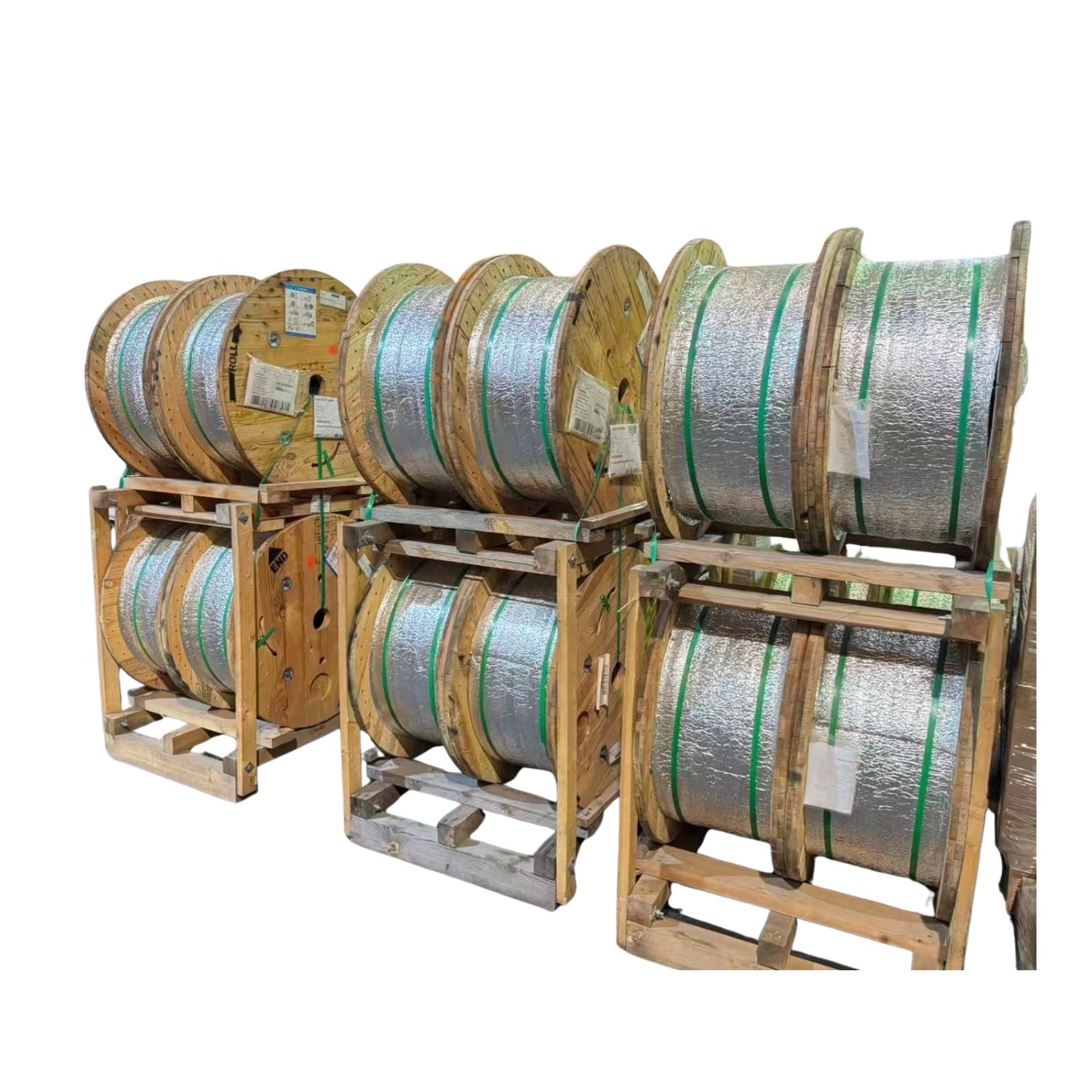 Singlemode Mikrokabel MICRO A-D(ZN)2Y 1×6 E9/125 µm G.657A1 – 6-Faser 2,5 mm – 6000 m Holztrommel – schwarz – ZTED