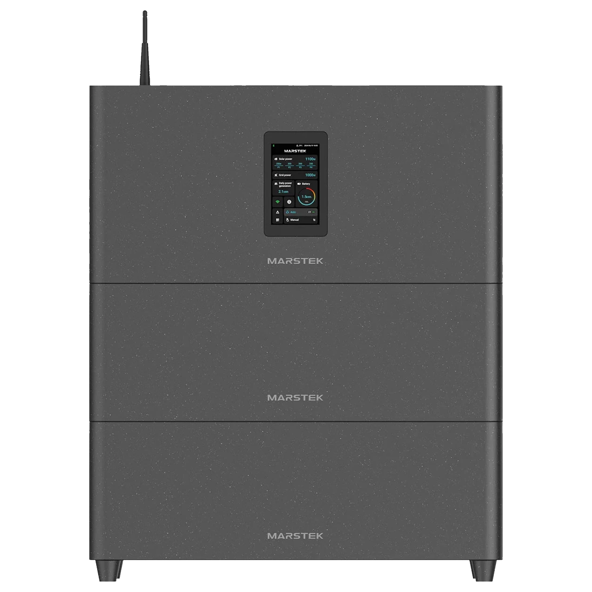 Marstek Jupiter C Plus All-In-One Balkonkraftwerk mit Speicher 5.12 kWh - 2x Erweiterungsakku