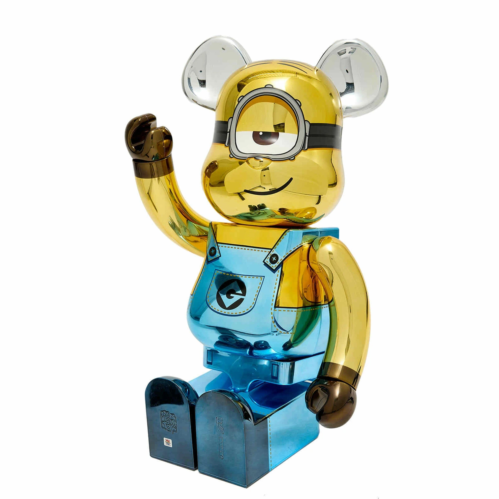 BE@RBRICK 1000% STUART CHROME 1000% - Medicom Toy Designer Figur 70cm NEU OVP