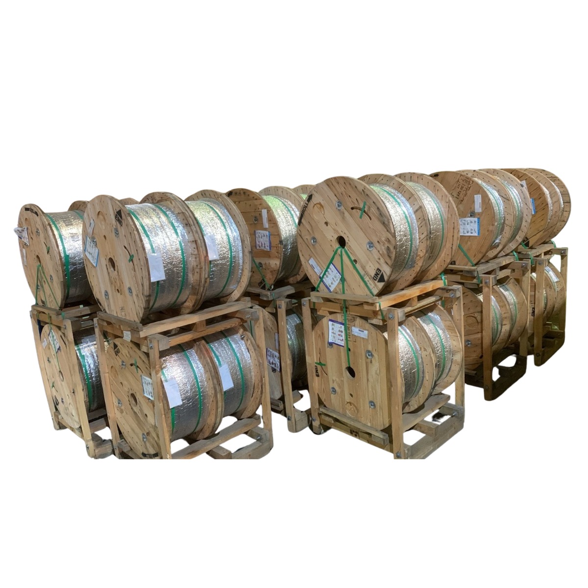 Singlemode Mikrokabel MICRO A-D(ZN)2Y 1×6 E9/125 µm G.657A1 – 6-Faser 2,5 mm – 6000 m Holztrommel – schwarz – ZTED