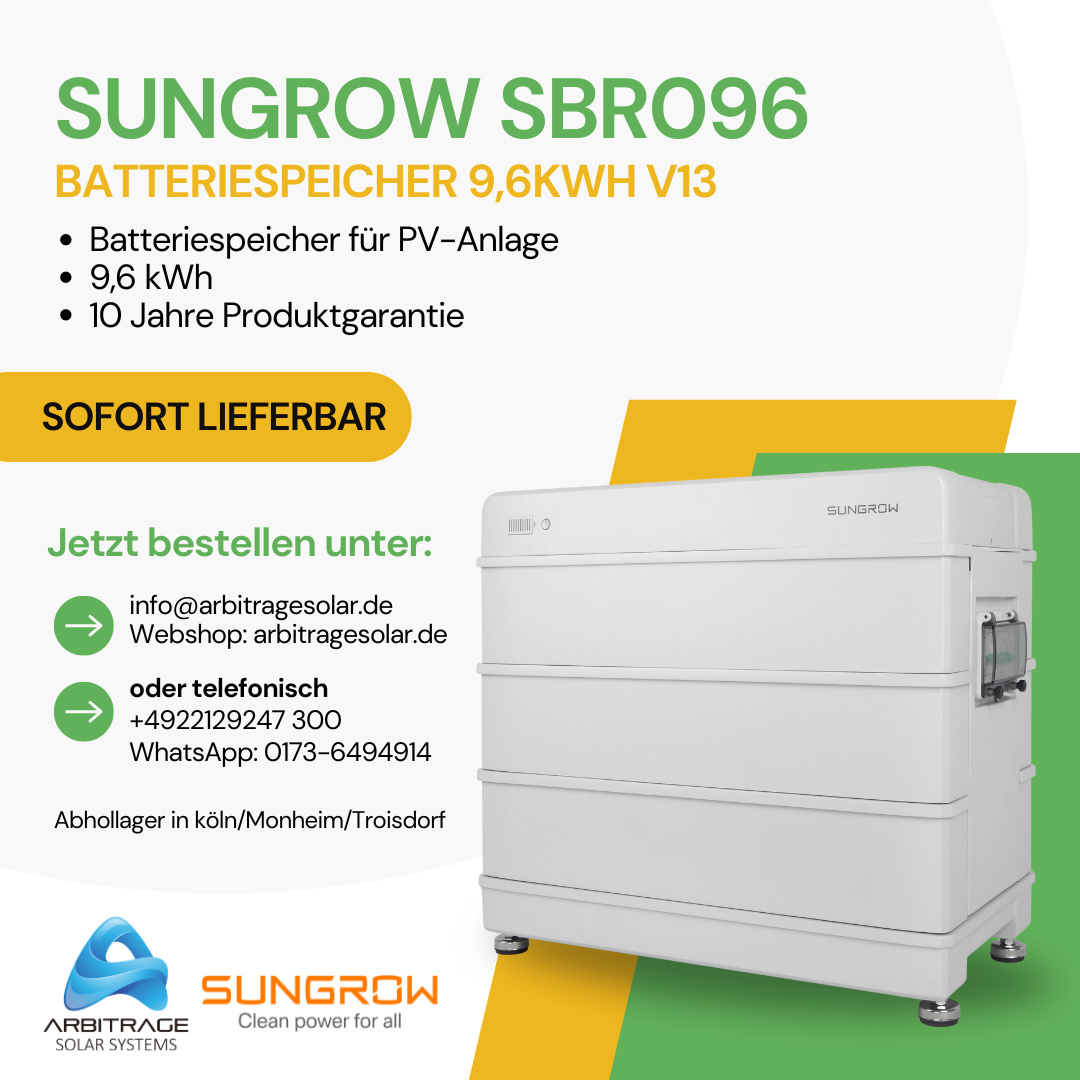 Sungrow SBR064 Batteriespeicher 6,4kWh v13