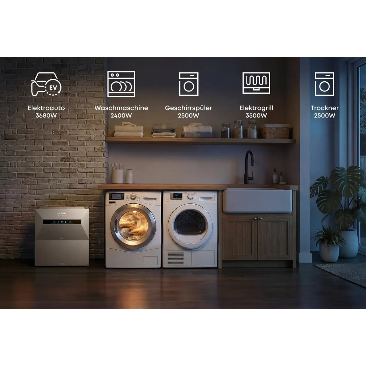Anker SOLIX Solarbank Max AC 7 kWh Speicher