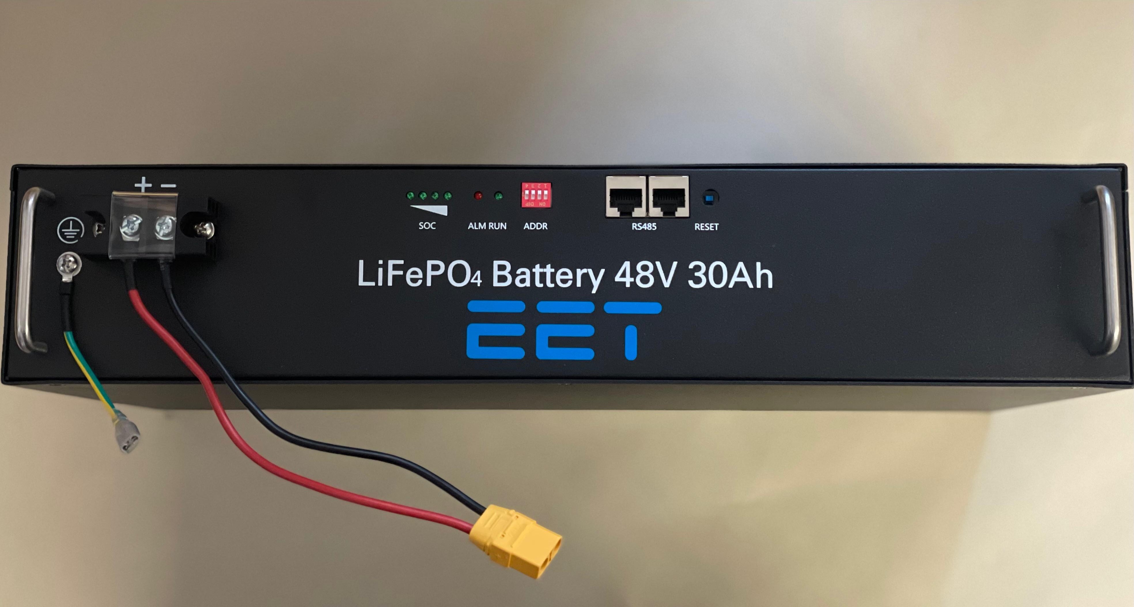 Batteriespeicher 19'' 18,72 kWh 390 Ah 48V