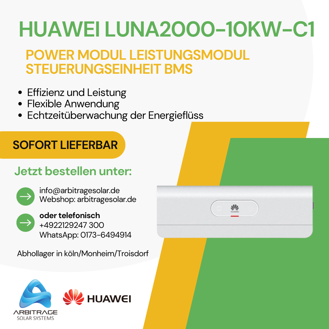 HUAWEI LUNA2000-10KW-C1 Leistungsmodul (BMS)