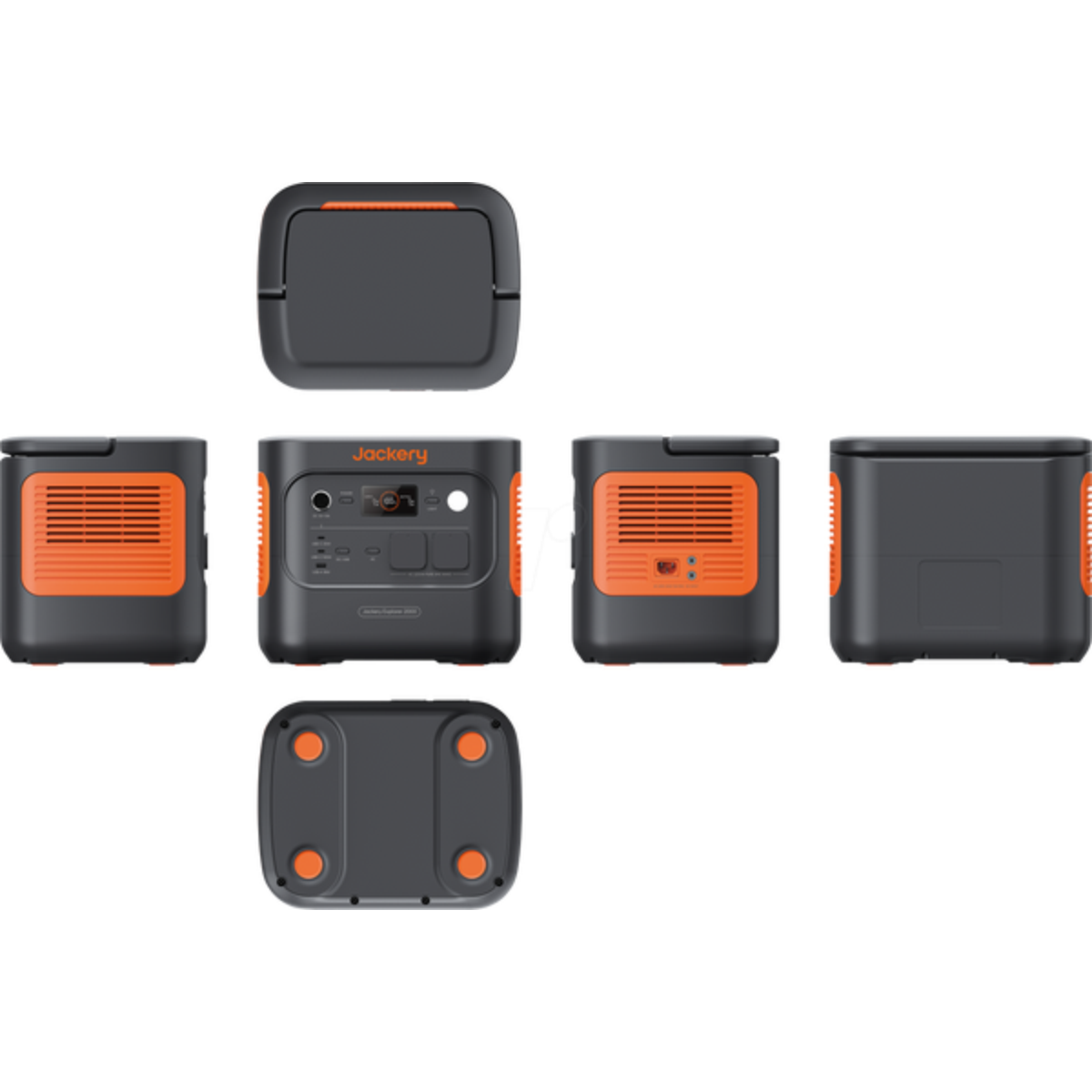 Jackery Explorer 2000 v2 Powerstation 2042 Wh 2200 W Solargenerator App Steuerung