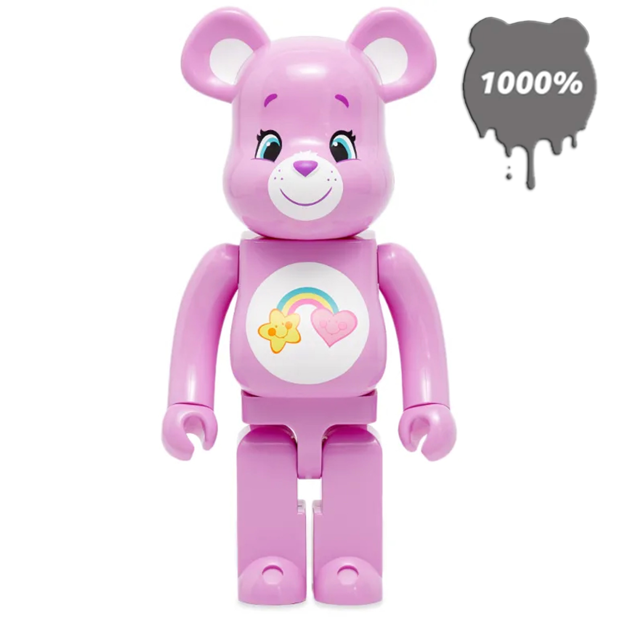BE@RBRICK 1000% 1000% CARE BEAR BEST FRIEND - Medicom Toy Designer Figur 70cm NEU OVP