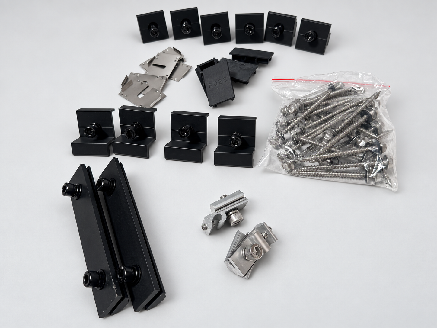 48 Teile montageset für balkonkraftwerke
