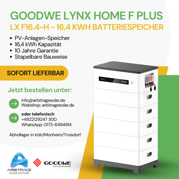 GoodWe Lynx Home F Plus - LX F16.4-H - 16,4 kWh Batteriespeicher