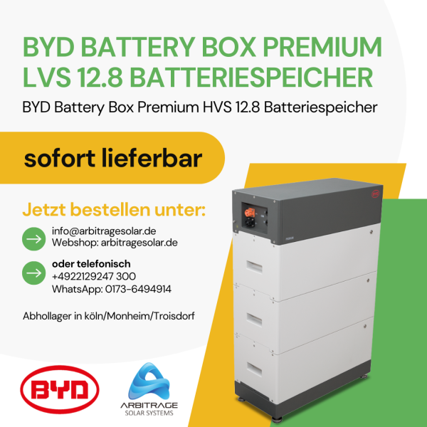 BYD HVS 12.8 Battery-Box Premium