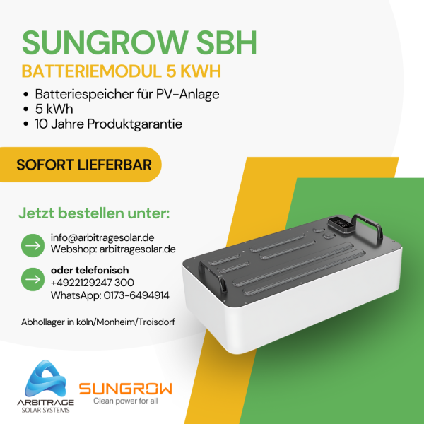 Sungrow SBH 5 kWh Batteriemodul