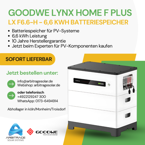 GoodWe Lynx Home F Plus - LX F6.6-H - 6,6 kWh Batteriespeicher